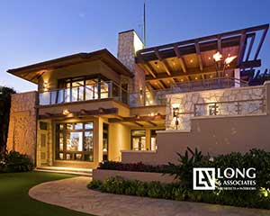 Hawaii Architects Longhouse Design+Build Jeff Long Associates AIA custom luxury home build interior designs Honolulu Chapter/American Institute of Architecture Awards