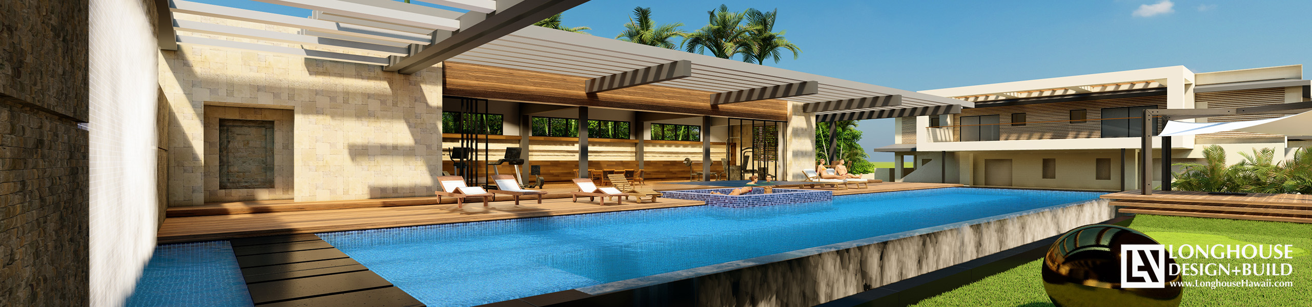 Kalaha Pool - Longhouse Design + Build